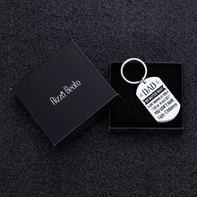 Load image into Gallery viewer, Father’s Day Gift Keychain for Dad from Daughter Son Birthday Thanksgiving Day Christmas Funny Gift Dad at Least You Don’t Have Ugly Children Inspirational Present for Father Daddy Papa