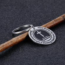 Load image into Gallery viewer, Godmothers Gift Keychain from Godson Goddaughter Appreciation Keychain Godmothers are a Blessing Godparents Day Christmas Christening Birthday Gift for Godchildren Baptism