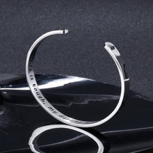 Load image into Gallery viewer, Inspirational Cuff Bracelet Bangle Gift for Women Sister Best Friends Birthday Christmas Recovery Present Life is Tough My Darling But So are You Jewelry Gift for Her Teen Girls