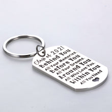 Load image into Gallery viewer, Class 2021 Graduation Gifts for Her Him Inspirational Keychain for Graduates College High School Grads Daughter Son Friends from Mom Dad Boys Girls Farewell Goodbye Present for Women Men