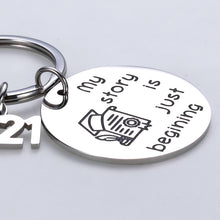 Load image into Gallery viewer, Graduation Gifts Keychain for Him Her Students Masters Class of 2021 Inspirational College Middle High School Graduates Gifts for Friends Daughter Son Nurses Senior Grads Christmas Gift for Boys Girls