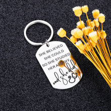 Load image into Gallery viewer, Nurse Appreciation Keychain GIFS for Women Graduation 2021 Birthday Xmas GIF for RN Nurses Nursing School Senior Students Masters Grads Nurse Day Quarantined Gratitude Key Chain for Her