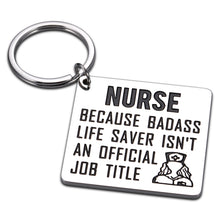 Load image into Gallery viewer, Nurse Appreciation Keychain Gifts for Women Him Her Nurse Day Week Graduation Birthday Gifts for Nursing Medical School Students Thanksgiving Christmas Nurse Practitioner RN LPN Present