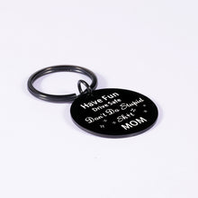 Load image into Gallery viewer, Don't Do Stupid Keychain for Son Daughter Funny Birthday Valentine Graduation Gag Gift for Boys Girls Teenager from Mom 16 Year-Old Going Away for New Driver Humor Christmas Stocking Stuffer for Kid