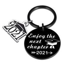 Load image into Gallery viewer, High School 2021 Graduation Gifts for Women Men Daughter Son from Mom Dad Enjoy The Next Chapter Grad Gifts for Her College Students Medical School Nurse Master Senior Gifts for Boy Girl