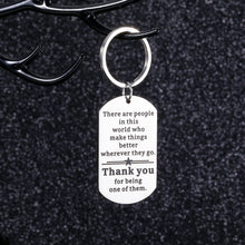 Load image into Gallery viewer, Thank You Gift for Women Men Coworker Employee Appreciation Boss Day Christmas Gift for Boss Leader Teacher Office Retirement Going Leaving Away Gift Inspirational Keychain for Friend Coach Colleague