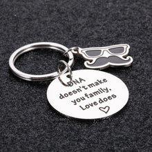 Load image into Gallery viewer, Fathers Day Gift for Stepfather from Daughter Son Keychain Birthday Wedding Valentine Gift for Adopt Dad Stepdad Daddy Papa from Kids Wife Christmas Stocking Stuffers for Men New Dad Father in Law