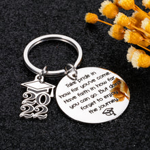 Load image into Gallery viewer, 2022 Graduation Gift for Him Her Inspirational Keychain Middle High School Graduation Gift for Students Daughter Son Boys Girls Kid College Master Grads Farewell Gifts for Nurse Friends Women Men