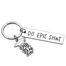 Load image into Gallery viewer, 2021 Graduation Gifts for Women Men Do Epic Keychain 2021 Senior Students Master Grad Gift for Son Daughter Friends Him Her from College High School Graduate Jewelry Present for Boys Girls