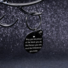 Load image into Gallery viewer, Coworker Appreciation Gifts for Colleague Boss Lady Keychain Inspirational Boss Day Birthday Gift for Leader Employee Farewell Retirement Gift for Nurse Teacher Volunteer Social Worker