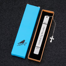 Load image into Gallery viewer, Baptism Gift Bookmark for Women Men Boys Girls Religious Christian First Communion Gift Cross Bookmark for Baby Kids Catholic Goddaughter Godson Family Son Daughter Friends Baptism Gift