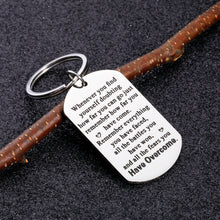 Load image into Gallery viewer, Recovery Gift Encouragement Keychain for Women Men Sobriety Stress Relief After Surgery Gift for Breast Cancer Survivor Gift for Friends Christmas Birthday AA Warrior Fighter Alcoholics Gift