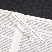 Load image into Gallery viewer, Inspirational Bookmark Gifts for Book Lovers Women Men 2023 Graduation Birthday Valentine Gifts for Best Friends Book Nerd Girls Boys Daughter Son Teacher Christmas Bookmark Gift for Coworker Boss
