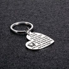 Load image into Gallery viewer, Memorial Sympathy Gifts Keychain for Loss of Dad Mom Son Daughter Bereavement Gift for Husband Wife Friend in Memory of Loss Grandpa Grandma Remembrance Kid Baby Loss Keepsake Jewelry