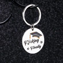Load image into Gallery viewer, 2023 Funny Graduation Gifts Keychain for Him Her Middle High School Graduation Gift for Daughter Son Boys Girls Class 2023 Senior Grad Gift for PHD Law Nurse Master Graduates Friends Women Men