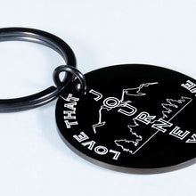 Load image into Gallery viewer, Best Friend Gift Keychain for Women Men Couple Keychain Schitts C Fan Merchandise Birthday Graduation Valentines Day Gift for Boyfriend Girlfriend Sister Friendship Christmas Love That Journey for Me