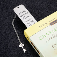 Load image into Gallery viewer, Coworker Leader Thank You Office Gifts Bookmark for Colleagues Women Men Boss Day Birthday Employee Appreciation Gift for Leader Mentor Team Members Friend Christmas Retirement Goodbye Leaving Away