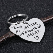 Load image into Gallery viewer, Teacher Appreciation Gifts 3PCS Keychain Teachers Day Graduation for Women Men Birthday Thank You Gift from Students Back to School Christmas Jewelry for Teachers