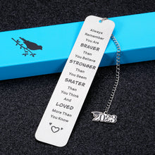 Load image into Gallery viewer, 2023 Graduation Gift for Him Her Christmas Gifts for Women Men Teenager Girls Boys Kids Inspirational Bookmark Middle High School Graduation Gifts for Daughter Son College Master Grads Nurse Friends