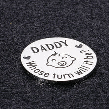 Load image into Gallery viewer, Fun New Parents Decision Coin Gifts for Mom Dad Baby Shower First Time Mommy Daddy to Be Newborn Baby Gift Pregnancy Birthday Fathers Mothers Day Christmas for Women Men Coin Present Double Sided