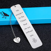 Load image into Gallery viewer, Thank You Gift Coworker Leaving Gift for Women Men Employee Appreciation Gift Bookmark for Colleague Team from Leader Boss Mentor Birthday Christmas Retirement Farewell Office Gift for Team Members