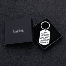 Load image into Gallery viewer, Boss Appreciation Gifts Keychain for Birthday Men Women Leader Thank You Gift asked to Be The World’s Best Boss Mentor Bosses Day from Coworker Colleague Retirement Leaving Present for supervisor