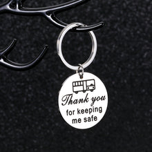 Load image into Gallery viewer, Bus Driver Appreciation Gift Keychain for Men Women School Bus Driver Keychain Birthday Christmas 2023 Graduation Back to School Thank You Gifts for School Driver Retirement Gift for Him Her