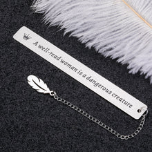 Load image into Gallery viewer, Book Lover Gift for Woman Inspirational Bookmark Graduation Birthday Valentine Gift for Female Friends Nerd Teen Girls Daughter Mom Teacher Christmas Bookmark Gift for Coworker Boss Lady Book Worms