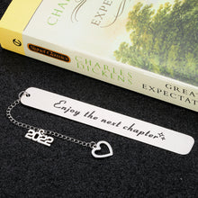 Load image into Gallery viewer, Bookmark Gift for Book Lover Inspirational Christmas 2022 Graduation Birthday Retirement Stocking Stuffers Gift for Women Men Boys Girls Senior Boss Coworker Leaving Promotion New Dad Mom Gift