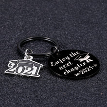 Load image into Gallery viewer, High School 2021 Graduation Gifts for Women Men Daughter Son from Mom Dad Enjoy The Next Chapter Grad Gifts for Her College Students Medical School Nurse Master Senior Gifts for Boy Girl