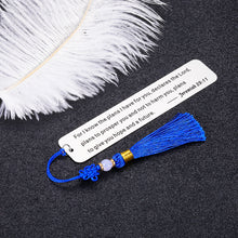 Load image into Gallery viewer, Christian Gifts Bookmark for Men Women Inspirational Religious Birthday Back to School Christmas Gift for Daughter Son Friends Bible Verse Baptism Jeremiah 29:11 Bookmark for Godson Goddaughter