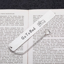 Load image into Gallery viewer, Stocking Stuffers for Boys Girls Book Lovers Funny Christmas Bookmark Birthday Graduation Gifts for Daughter Son Reader Friends Coworker Valentine Decision Maker Double-Sided for Girlfriend Boyfriend