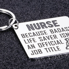 Load image into Gallery viewer, Nurse Appreciation Keychain Gifts for Women Him Her Nurse Day Week Graduation Birthday Gifts for Nursing Medical School Students Thanksgiving Christmas Nurse Practitioner RN LPN Present