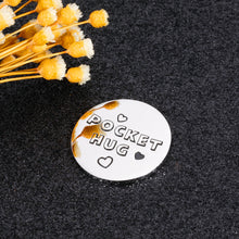 Load image into Gallery viewer, Pocket Hug Token Gifts for Men Women Inspirational Birthday Valentine Graduation Gift for Friends Daughter Son Long Distance Christmas Appreciation for Coworker Boss Mom Dad Double Sided Coin