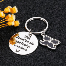 Load image into Gallery viewer, Fathers Day Gift for Stepfather from Daughter Son Keychain Birthday Wedding Valentine Gift for Adopt Dad Stepdad Daddy Papa from Kids Wife Christmas Stocking Stuffers for Men New Dad Father in Law