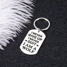 Load image into Gallery viewer, Inspirational Christmas Wolf Gifts for Men Women Kids Boys Girls Birthday Graduation Gifts for Wolf Lovers Son Daughter Dad Boyfriend Husband Wolf Gifts for Him Friends Team Coworker Double-Sided