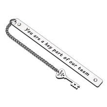 Load image into Gallery viewer, Bookmark Gift for Book Lovers Women Men Appreciation Gifts for Coworker Colleague Boss Employee Staff Thank You Gift for Team Leader Mentor Him Her Birthday Work Anniversary Christmas Retirement