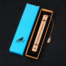 Load image into Gallery viewer, Book Lover Gift for Woman Inspirational Bookmark Graduation Birthday Valentine Gift for Female Friends Nerd Teen Girls Daughter Mom Teacher Christmas Bookmark Gift for Coworker Boss Lady Rose Gold