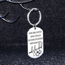 Load image into Gallery viewer, Nurse Appreciation Keychain GIFS for Women Graduation 2021 Birthday Xmas GIF for RN Nurses Nursing School Senior Students Masters Grads Nurse Day Quarantined Gratitude Key Chain for Her