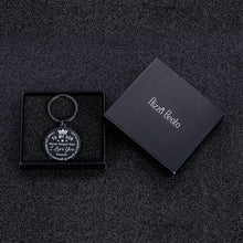 Load image into Gallery viewer, To My Son Inspirational Gift Keychain from Dad Mom Never Forget That I Love You Forever Birthday Graduation Christmas Back to School Gift for Boys Teenage Him Family Pendant Charm Stocking Stuff Gifts