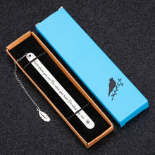 Load image into Gallery viewer, Inspirational Bookmark Gifts for Book Lovers Women Men 2023 Graduation Birthday Valentine Gifts for Best Friends Book Nerd Girls Boys Daughter Son Teacher Christmas Bookmark Gift for Coworker Boss