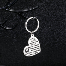 Load image into Gallery viewer, Memorial Sympathy Gifts Keychain for Loss of Dad Mom Son Daughter Bereavement Gift for Husband Wife Friend in Memory of Loss Grandpa Grandma Remembrance Kid Baby Loss Keepsake Jewelry