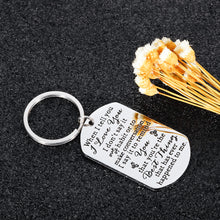 Load image into Gallery viewer, Valentines Day Gifts Keychain for Husband Wife Girlfriend Boyfriend Anniversary Wedding Birthday Christmas Gift When I Tell You I Love You I Don’t Say It Out of Habit Couple Gift for Her Him