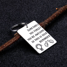 Load image into Gallery viewer, Inspirational Birthday Keychain Gifts for Women Men Friends Girfriends Boyfriends Daughter Son Graduation Thank You Goodbye Gifts for Colleague Coworkers Boss BFF Valentines Day for Wife Husabnd