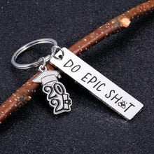 Load image into Gallery viewer, 2021 Graduation Gifts for Women Men Do Epic Keychain 2021 Senior Students Master Grad Gift for Son Daughter Friends Him Her from College High School Graduate Jewelry Present for Boys Girls