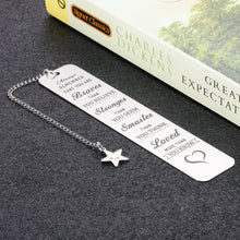 Load image into Gallery viewer, Book Lovers Gift Bookmark for Women Men Inspirational Bookmark 2023 Graduation Birthday Valentine Gifts for Book Nerd Friends Teen Girls Boys Daughter Son Teacher Christmas Gift for Boss Coworker
