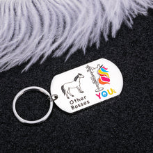 Load image into Gallery viewer, Funny Boss Day Gift for Boss Leader Women Men Birthday Christmas Gift Unicorn Keychain for Boss Lady Mentor Supervisor Retirement Going Away Appreciation Gift for Boss Him Her Office Keepsake