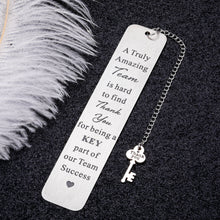 Load image into Gallery viewer, Coworker Leader Thank You Office Gifts Bookmark for Colleagues Women Men Boss Day Birthday Employee Appreciation Gift for Leader Mentor Team Members Friend Christmas Retirement Goodbye Leaving Away