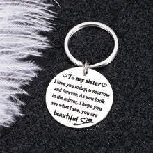 Load image into Gallery viewer, Sister Gift from Sister Brother Friends Birthday Christmas Graduation Inspirational Gift for Best Friend Big Little Sister Valentine Wedding Long Distance Gift for Teen Girls Soul BFF Bestie Women