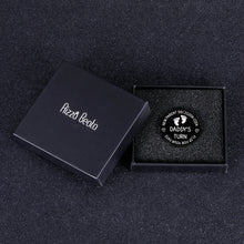 Load image into Gallery viewer, Funny New Mom Dad Decision Coin Gifts for Parent First Time Mother to Be Pregnancy New for Women Men Christmas Birthday Mothers Fathers Day Mummy Daddy Present Black Double Sided